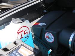 K&N filtration on Team 5 Foundation Toyota Tundra at the Overland Expo in Flagstaff, Arizona