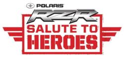 The Polaris RZR Salute to Heroes program logo