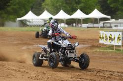 Parker Wewerka racing in the AMA ATV MX National Championship