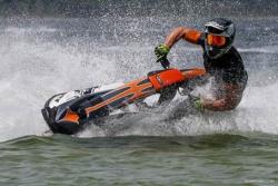Team Faith racing in Pro Watercross in Panama City Beach, Florida
