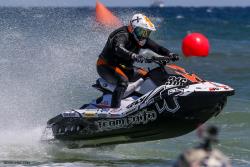 Team Faith racing in Pro Watercross in Panama City Beach, Florida