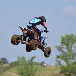 Chad Wienen  jumping his K&N-equipped Yamaha YFZ450
