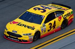 Landon Cassill's #34 car is a part of the Front Row Motorsports team