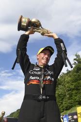 Clay Millican won the Top Fuel title at the NHRA Thunder Valley Nationals in Bristol, Tennessee