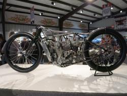 "Supercharged KTM" by Max Hazan at the Motorcycles as Art show in Sturgis, South Dakota