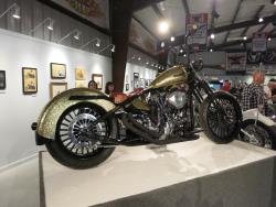 "Type 57X" by Terence Musto at the Motorcycles as Art show in Sturgis, South Dakota