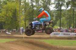 Wienen raced to a first overall in the season finale of the AMA ATV MX National Championship