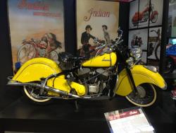 1947 Indian Chief at the San Diego, California Automotive Museum