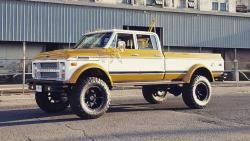 1972 Chevrolet C50 built by RTech Fabrications in Hayden, Idaho