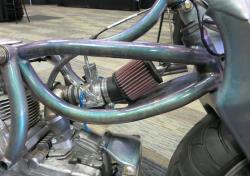 Dana Wolfe Hood's Ducati engine and K&N filter