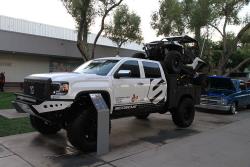 Rockstar Garage wanted to build a truck that carried a UTV lower, to have less impact on handling