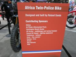 Partners in the RBPD Africa Twin project at the Long Beach, California IMS
