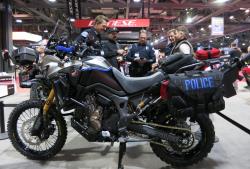The Roland Sands Honda Africa Twin at the Long Beach International Motorcycle Show