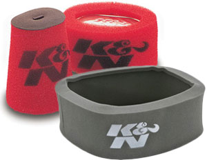 K&N Airforce Foam Air Filter Wraps