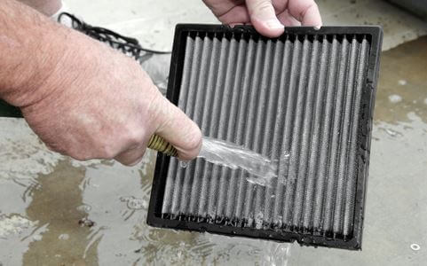 washable replaceable cabin air filter